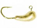 Мормышка уралка золото 4 мм с кольцом купить в Оренбурге